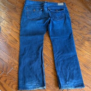 True Religion Men’s Indigo Straight Leg Jeans